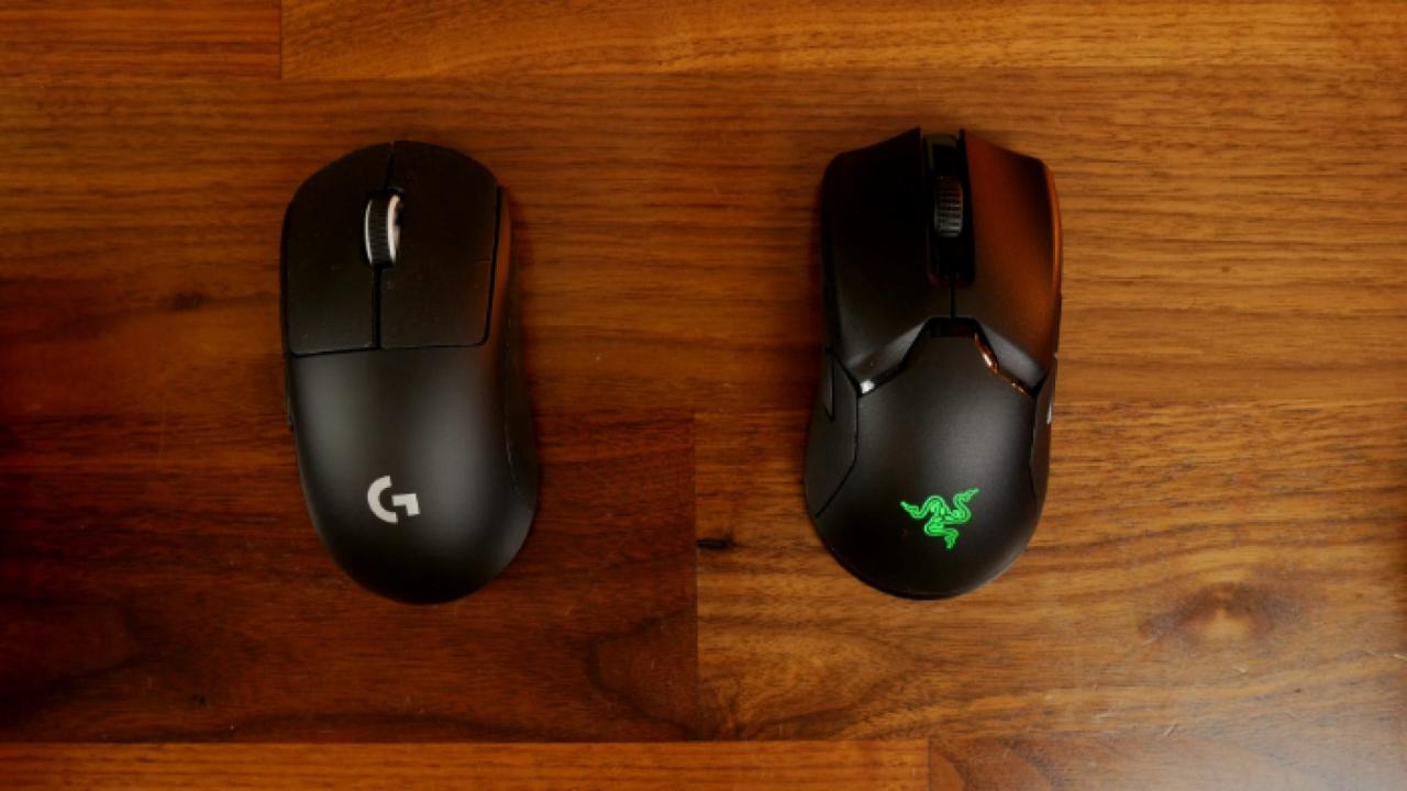 Logitech G Pro WirelessとRazer Viper Ultimateの比較レビュー