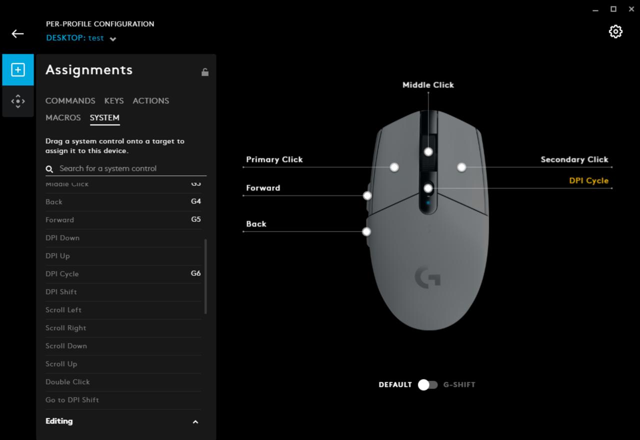 Logitech G502のHEROセンサーの精度と感度調整方法