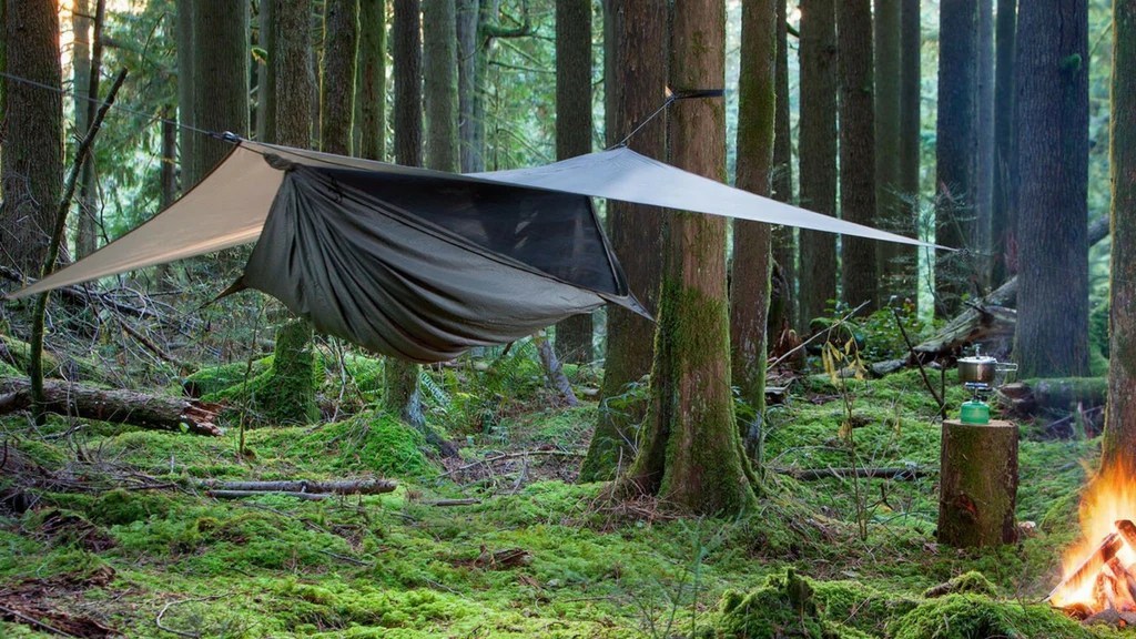 Durable hammock tent for backpacking adventures
