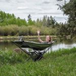 Durable hammock tent for backpacking adventures