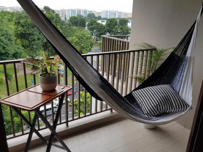 Affordable hammocks for a small balcony